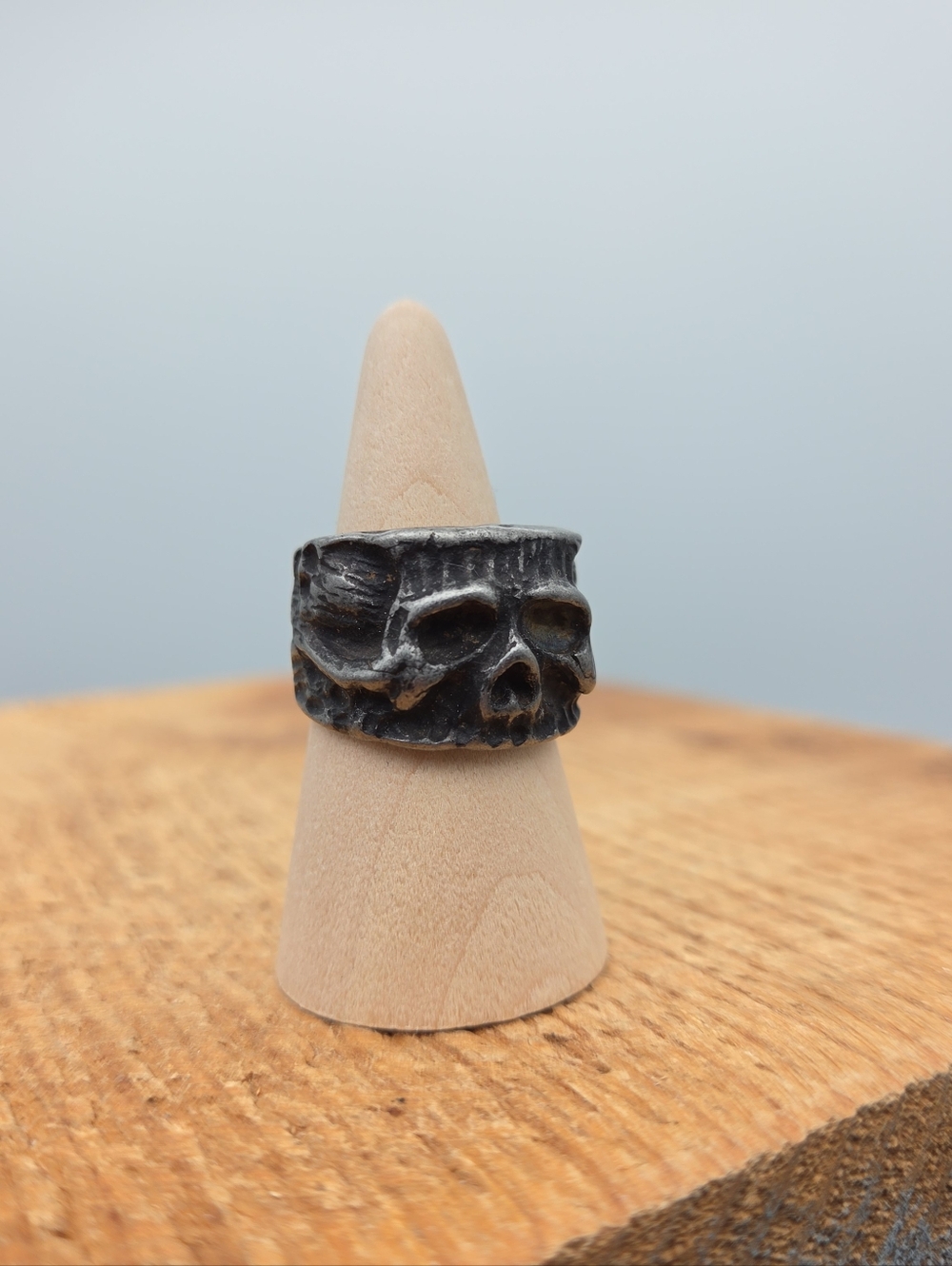 Skull Head Ring Size 9